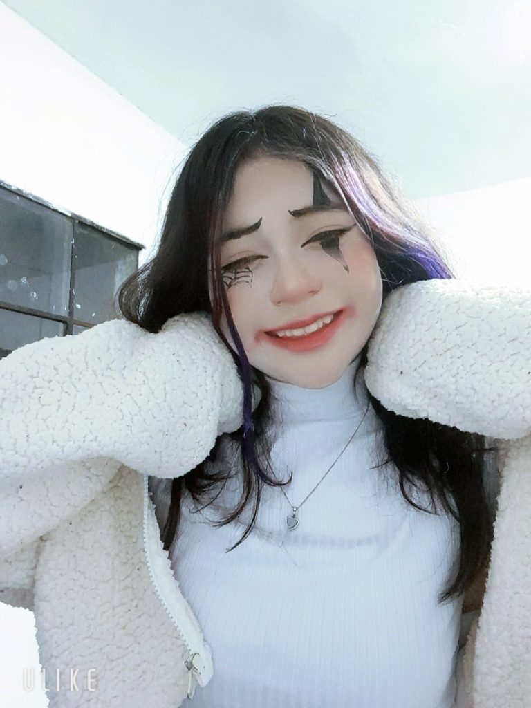 Maquillaje de Payasita realizado por Mery y modelado por Mery