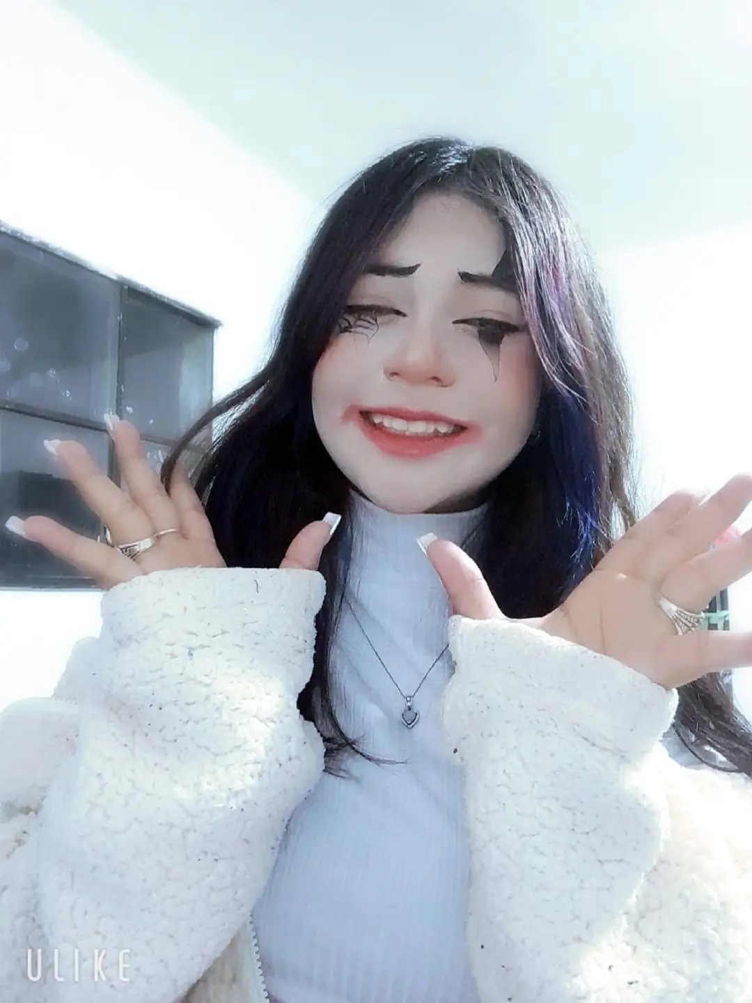 Maquillaje de Payasita realizado por Mery y modelado por Mery