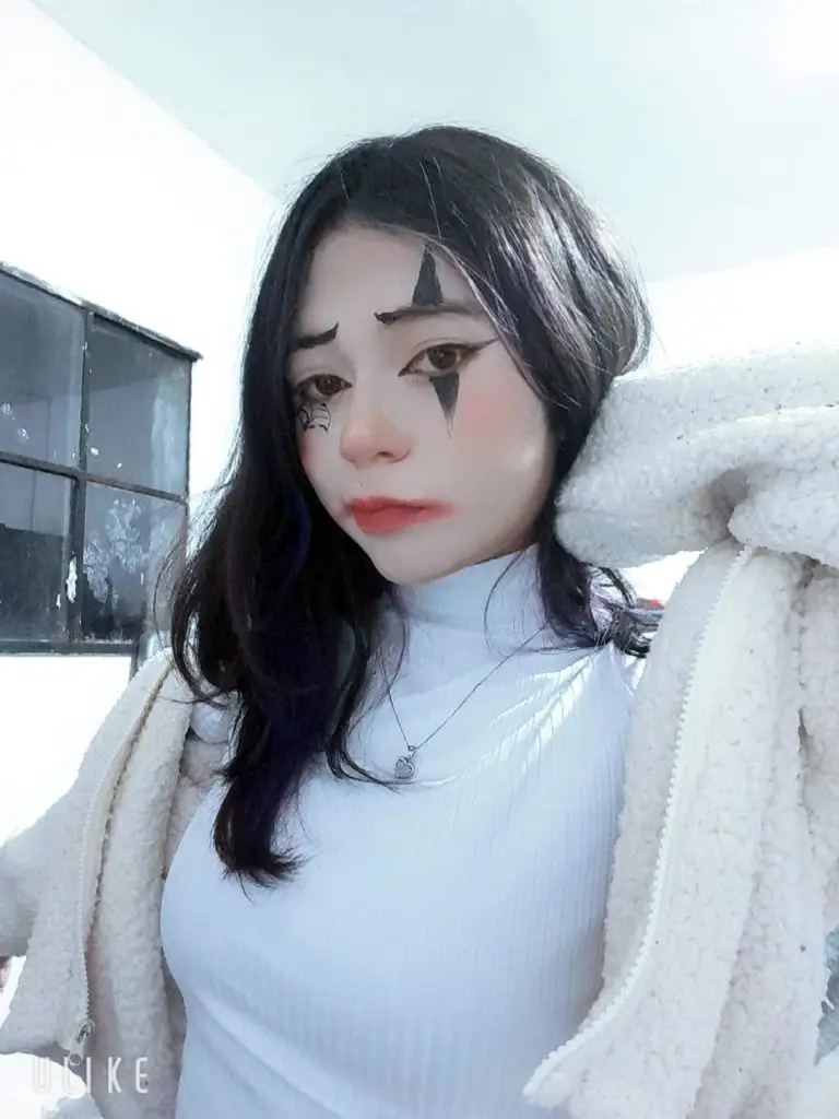 Maquillaje de Payasita realizado por Mery y modelado por Mery